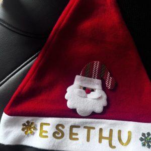 Personalised Santa Hat