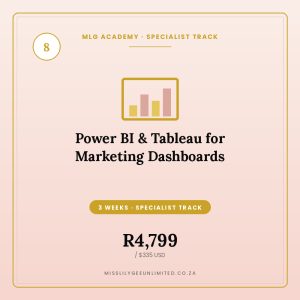 Power BI & Tableau for Marketing Dashboards