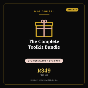 UTM Generator & GTM Tag Recipe Pack Bundle