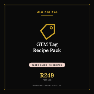 GTM Tag Recipe Pack